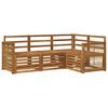 vidaXL Outdoor Sofa Set 4 pcs Polyester