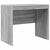 vidaXL Desk with Drawer 2 pcs Grey Sonoma