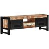 vidaXL TV Cabinet | Mixed Colours | Solid Reclaimed Wood | 120 x 30 x 40 cm