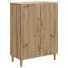 vidaXL Sideboard Artisan Oak 66 x 34.5 x 90 cm Engineered Wood