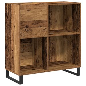 vidaXL Record Cabinet Artisan oak 85 x 38 x 89 cm Engineered Wood