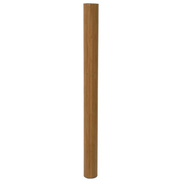 vidaXL Room Divider Brown Width 400 cm Height 165 cm Bamboo