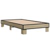vidaXL Bed Frame without Mattress Sonoma Oak 90x200 cm