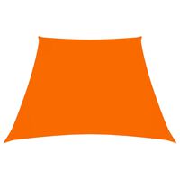 vidaXL Sunshade Sail Oxford Fabric Trapezium 2/4x3 m Orange