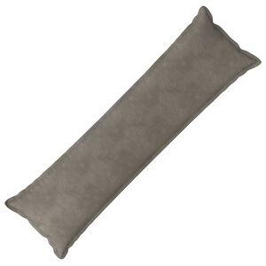 vidaXL Cushion Cover HOUTEN Light Grey 40 x 145 cm Velvet