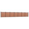 vidaXL Fence Panel Brown 1218x186 cm WPC