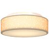 vidaXL Ceiling Lamp with Spotlights Taupe 38 x 38 x 13.5 cm Fabric