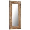 vidaXL Mirror Reclaimed Teak 50x110 cm