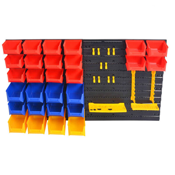 vidaXL Wall-Mountable Garage Tool Organiser