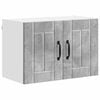 vidaXL Kitchen Wall Cabinet Wall-mounted Concrete Grey 60 x 31 x 40 cm