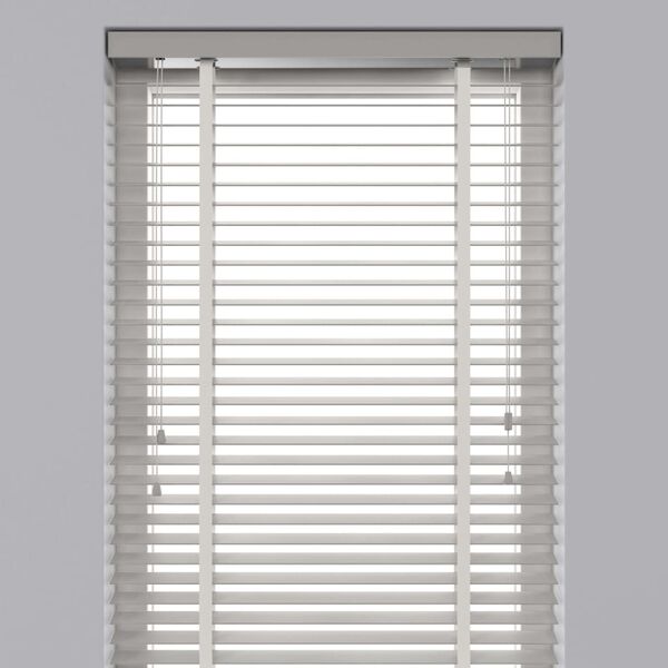 Decosol Horizontal Blinds Wood 50 mm 100x180 cm White
