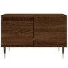 vidaXL Coffee Table Brown Oak 55x55x36.5 cm Engineered Wood