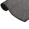 vidaXL Outdoor Flatweave Rug 200x280 cm Grey