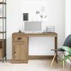 vidaXL Desk with Drawer Artisan Oak 50 x 115 x 75 cm Engineered Wood
