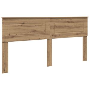 vidaXL Headboard Artisan Oak Engineered wood