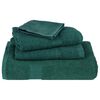 vidaXL Sauna Towels 2 pcs "FROGN" Green 80x200 cm 100% Cotton