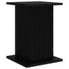 vidaXL Plant Stand Black 30.5 x 30 x 43 cm Engineered Wood
