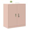 vidaXL Storage Cabinet Pink 80 x 40 x 90 cm Cold-Rolled Steel