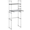 vidaXL Washing Machine Shelf 77x52x192 cm Aluminium
