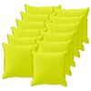 vidaXL Cushion Cover 12 pcs HOUTEN Bright Green 40 x 40 cm Polyester