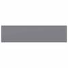 vidaXL Floating Wall Shelves 2 pcs Grey 90x23.5x3.8 cm MDF