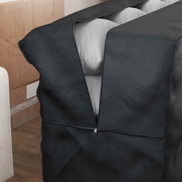 vidaXL Outdoor Strorage Bag Black 200 x 60 x 75 cm 420D Oxford Fbric