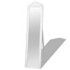 vidaXL Free-standing Mirror | White | Wood, glass, engineered wood | 160x40 cm