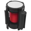 vidaXL Retractable Belt Barrier 200 cm Red