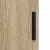 vidaXL Bathroom Cabinet Wall-mounted Sonoma Oak 30 x 31.5 x 61 cm