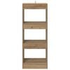 vidaXL Book Cabinet Artisan oak 40 x 30 x 103 cm Engineered wood