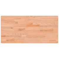 vidaXL Workbench Top 115x55x2.5 cm Solid Wood Beech