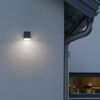 KONSTSMIDE LED Wall Light Monza 1x6W Dark Grey