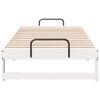 vidaXL Bed Frame White 90 x 200 cm Solid Pine Wood
