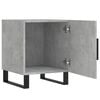 vidaXL Bedside Cabinets 2 pcs Concrete Grey 40x40x50 cm Engineered Wood