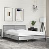 vidaXL Bed Frame without Mattress Grey Sonoma 120x200 cm