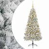 vidaXL Artificial Christmas Tree with Bauble 120 cm 150 LEDs