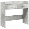 vidaXL Console Table Concrete Grey 90 x 35 x 80 cm Engineered Wood