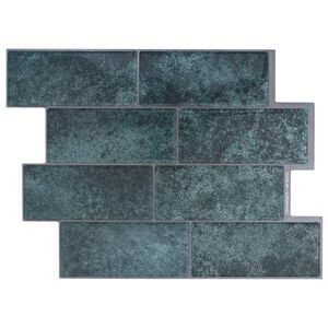 vidaXL Decorative Stickers 50 pcs Blue Green 29 x 21 cm