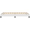 vidaXL Bed Frame without Mattress White 120x190 cm Small Double Faux Leather