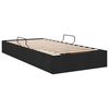 vidaXL Storage Bed with Mattress with Storage Black 90 x 190 cm Fabric