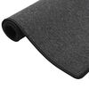 vidaXL Carpet Runner Anthracite 80x400 cm