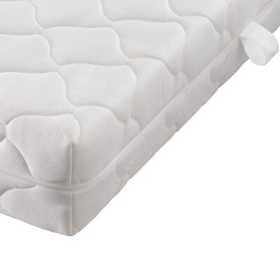 vidaXL Mattress with a Washable Cover 200 x 80 cm