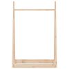 vidaXL Clothes Rack 100x45x150 cm Solid Wood Pine