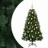 vidaXL Artificial Christmas Tree with Bauble 120 cm 150 LEDs