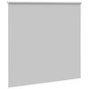 vidaXL Roller Blind Blackout Light Grey 155x130 cm Fabric Width 151.6 cm Polyester