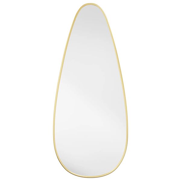 vidaXL Wall Mirror Gold 70x30 cm