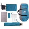 vidaXL Family Tent Dome 9-Person Blue Waterproof