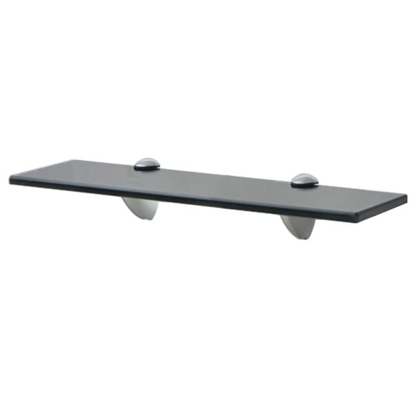 vidaXL Floating Shelves 2 pcs Glass 40x10 cm 8 mm