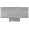vidaXL Coffee Table Grey Sonoma 85x55x31 cm Engineered Wood