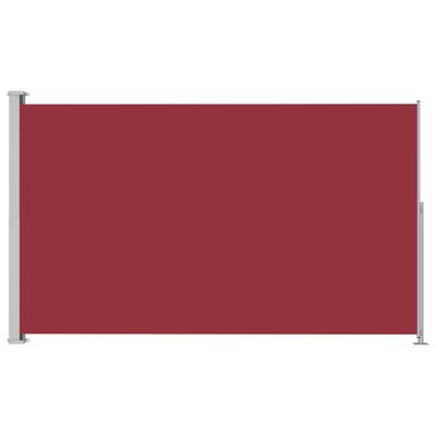 vidaXL Patio Retractable Side Awning 200x300 cm Red
